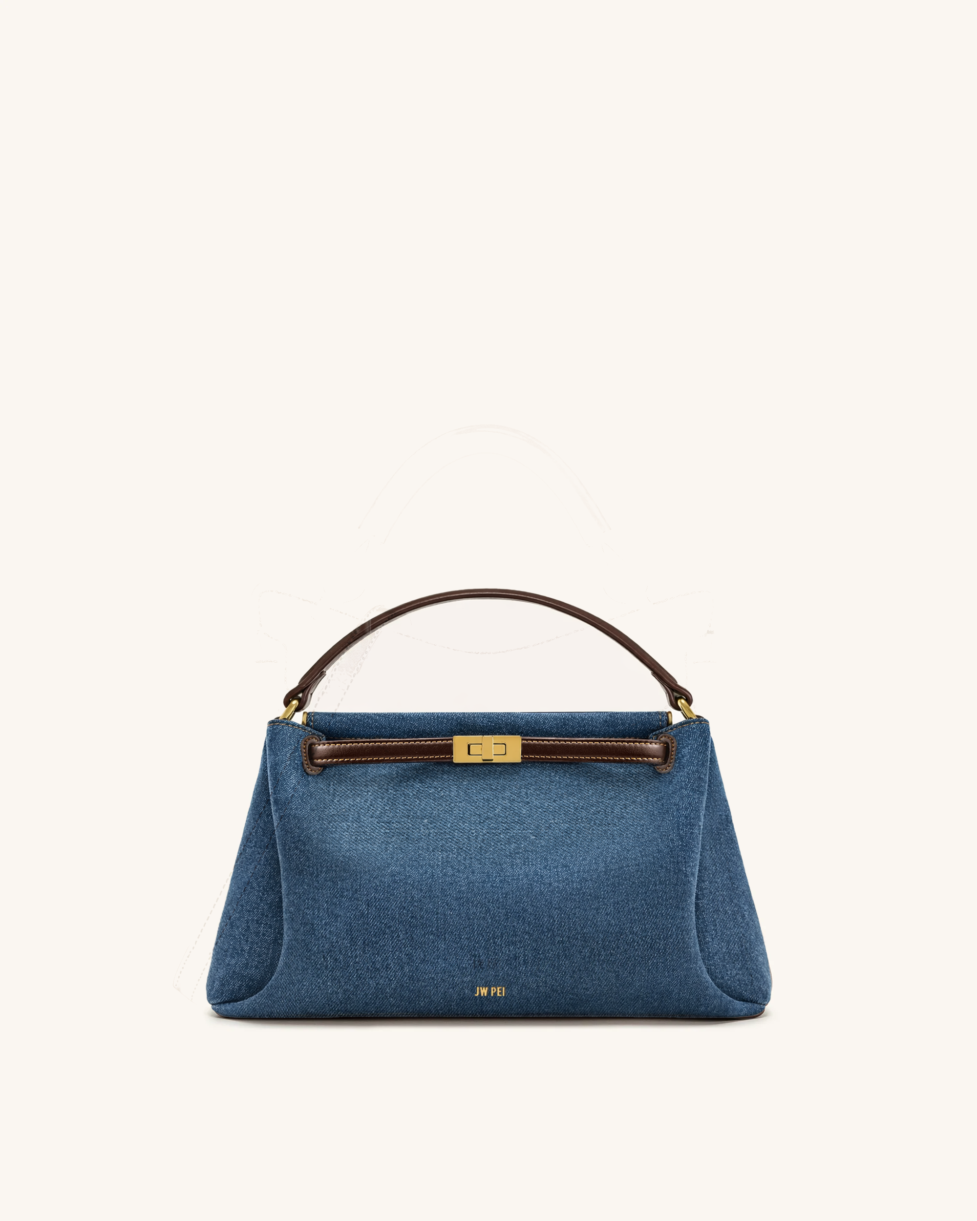 Carmen Top Handle Bag - Blue Denim