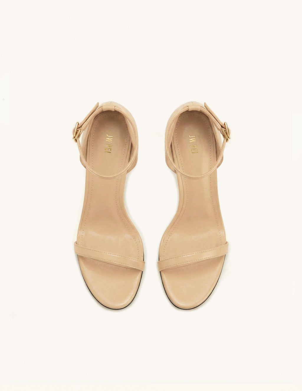 Alivia Ankle Strap Sandals - Khaki