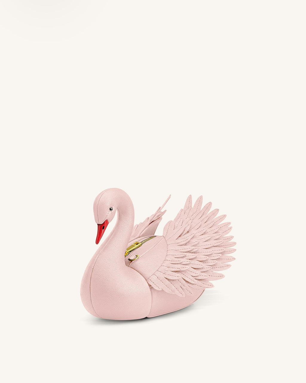 Alani Swan Shaped Crossbody Bag - Light Pink