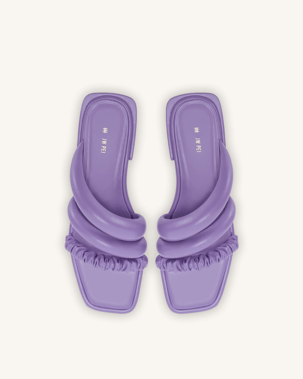 Jada Flat Mule - Lavender Purple