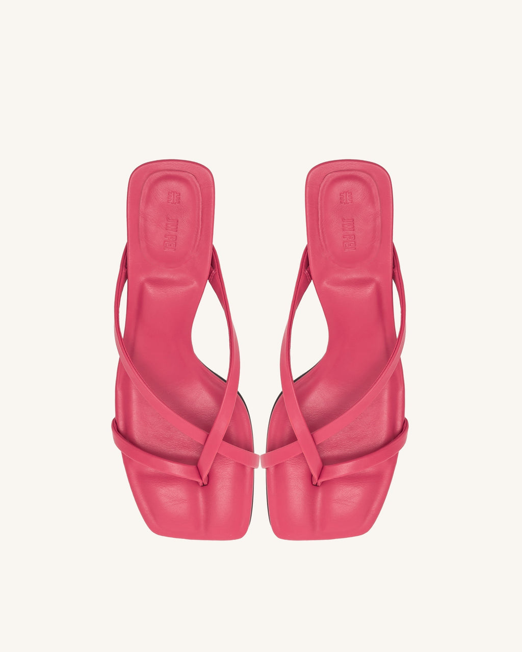 Maeve Strappy Mule - Rose Red
