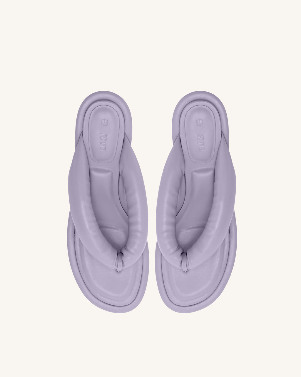 Talia Puffed Sandal - Purple
