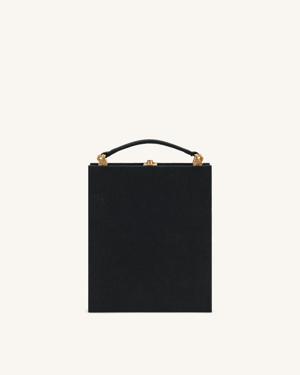Taya-Fireworks  Pattern Book Shape Clutch Bag - Black