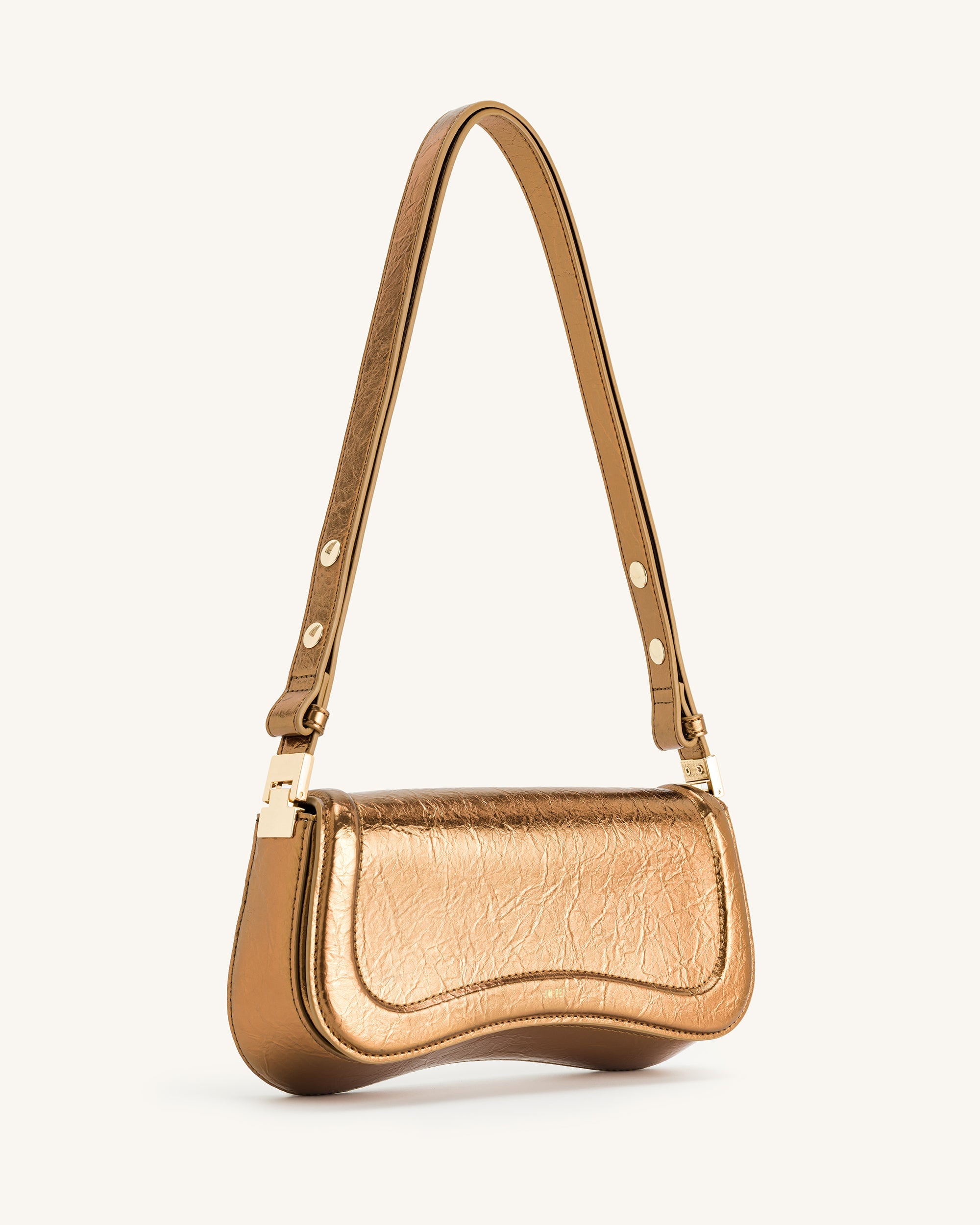 Joy Metallic Shoulder Bag - Ancient Gold