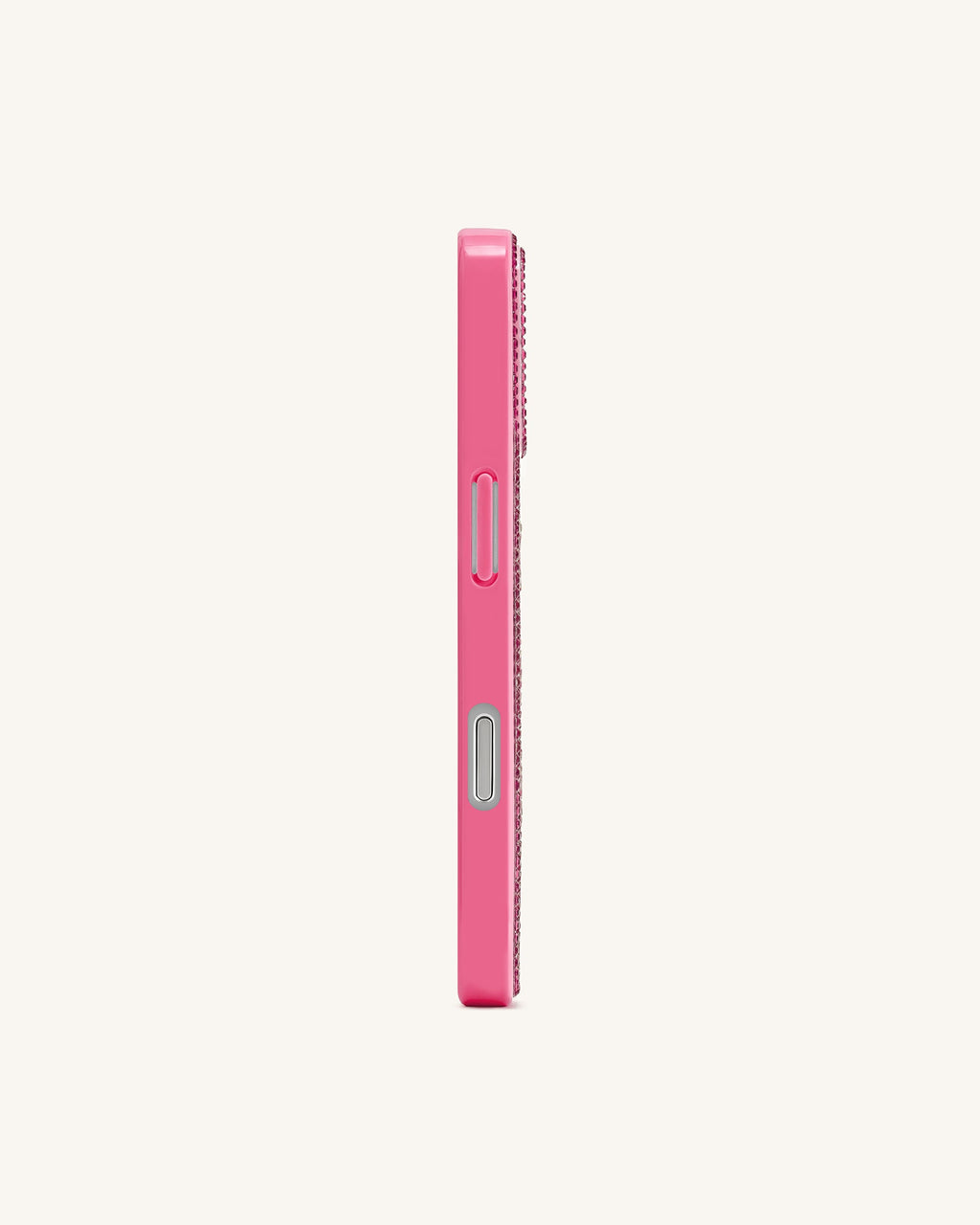 Don't Touch Me! iPhone Case - Multicolor Pink