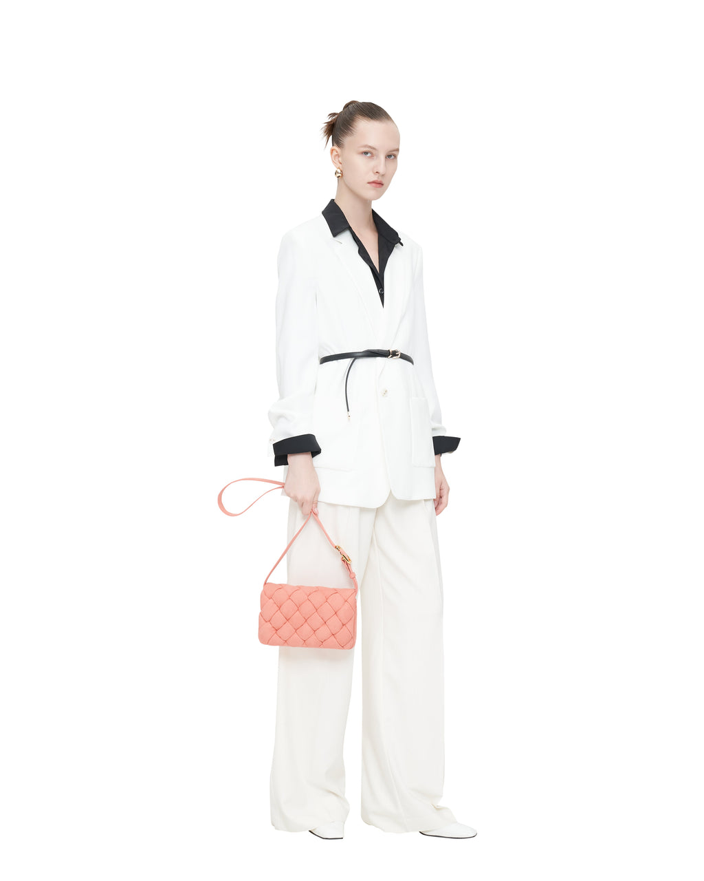 Maze Bag  - Coral Almond